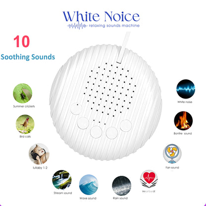 Portable Sleep Machine, 10 different sounds